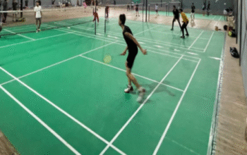 badminton court flooring